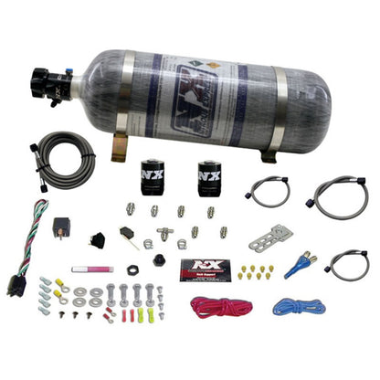 Nitrous Express All Sport Compact EFI Single Nozzle Nitrous Kit w/Composite Bottle - Graveyard Performance