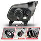 ANZO 10-14 Ford Mustang LED Projector Headlights w/Sequential Light Tube (NON HID Compatible)