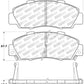 StopTech Performance 97-99 Acura CL/ 97-01 Integra Type R/91-95 Legend/91-05 NSX Front Brake Pads