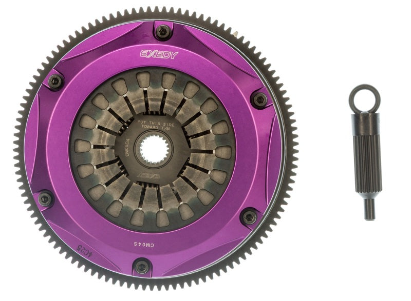 Exedy 1991-1992 Toyota Supra Hyper Twin Cerametallic Clutch Sprung Center Disc Pull Type Cover - Graveyard Performance