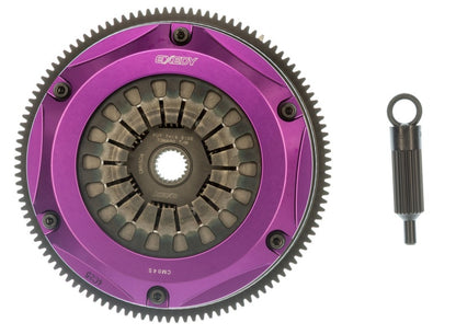 Exedy 1991-1992 Toyota Supra Hyper Twin Cerametallic Clutch Sprung Center Disc Pull Type Cover - Graveyard Performance