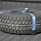 N-Fab Bed Mounted Rapid Tire Strap Universal - Gloss Black - Black Strap