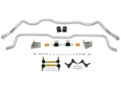 Whiteline 03-06 Mitsubishi Lancer EVO / 05-06 EVO MR/RS Front & Rear Sway Bar Kit w/26mm Rear - Graveyard Performance