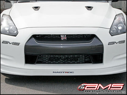 AMS Performance 2009+ Nissan R35 GT-R FMIC Kit w/ Logo - Alpha Intercooler Pipe Kit Compatible - Graveyard Performance