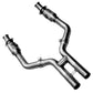 Kooks 11-14 Ford Mustang GT 5.0L 4V 3in x 2 3/4in OEM Exhaust GREEN Cat H Pipe Kooks HDR Req