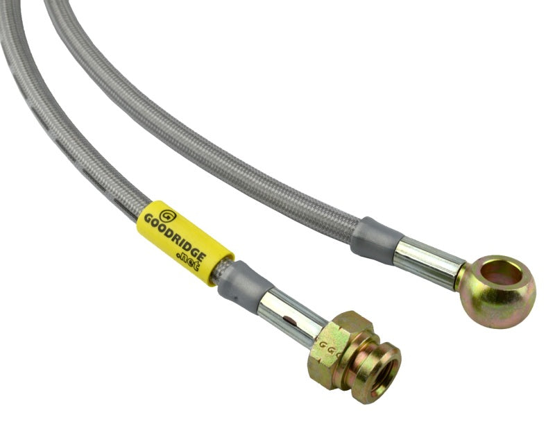 Goodridge 06-13 Chevrolet Corvette Z06/ZR1/Grand Sport Stainless Steel Brake Line Kit - Graveyard Performance
