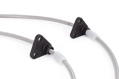 Goodridge 89-91 Honda Civic/CRX (w/Rear Drum) Stainless Steel Brake Line Kit - Graveyard Performance