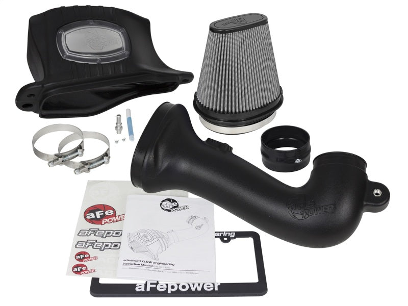 aFe Momentum Pro DRY S Cold Air Intake System 15-17 Chevy Corvette Z06 (C7) V8-6.2L (sc) - Graveyard Performance