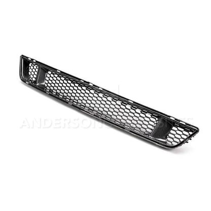 Anderson Composites 15-17 Ford Mustang Front Carbon Fiber Lower Grille - Graveyard Performance