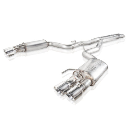 Stainless Works 18+ Ford Mustang GT Redline Cat-Back Performance Connect X-Pipe w/ Active Valves - Graveyard Performance