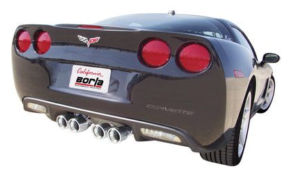 Borla 05-08 Chevy Corvette Coupe/Conv 6.0L/8cyl 6.2L/8cyl 6spd AT/MT RWD X Pipe - Graveyard Performance