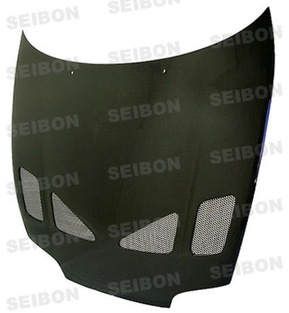 Seibon 93-98 Toyota Supra (JZA80L) TR Style Carbon Fiber Hood - Graveyard Performance