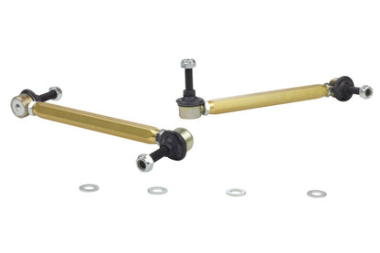 Whiteline 02-06 Mini Cooper S Front Swaybar link kit-Adjustable ball end links - Graveyard Performance