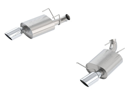 Borla 13-14 Mustang GT/Boss 302 5.0L V8 RWD Single Split Rr Exit ATAK Exhaust (rear section only) - Graveyard Performance