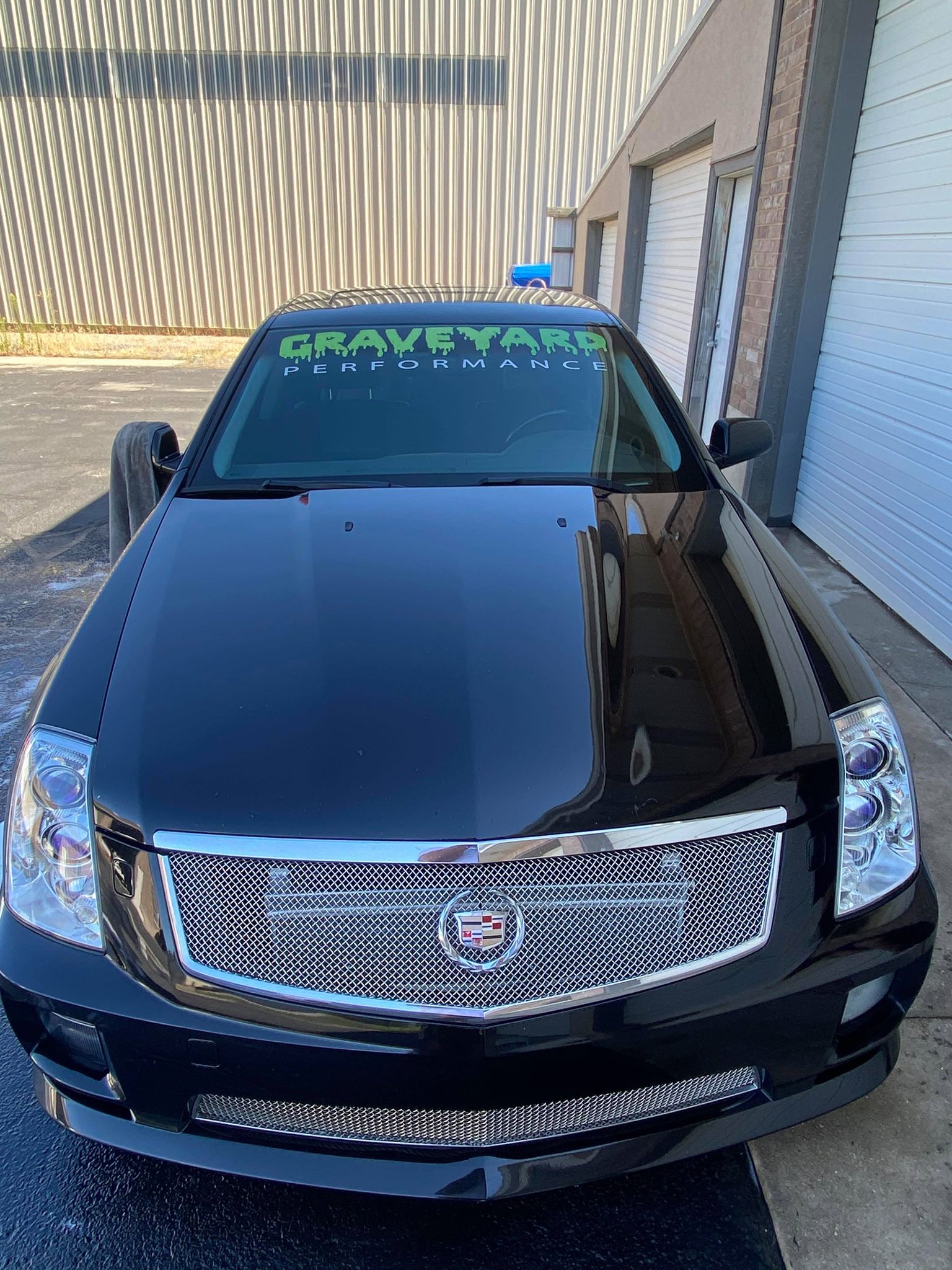 Graveyard Performance 42 x 10 Vinyl Windshield Banner