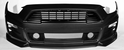 Roush 2015-2017 Ford Mustang Complete Unpainted Front Fascia Kit (w/o Collision Detection & ACC) - Graveyard Performance