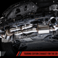 AWE Tuning 2020 Chevrolet Corvette (C8) Touring Edition Exhaust - Quad Diamond Black Tips