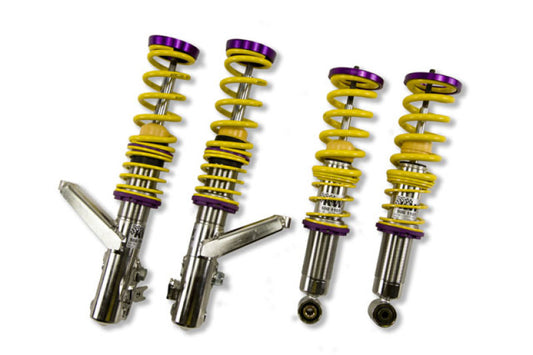 KW Coilover Kit V1 Honda Civic (all excl. Hybrid) w/ 14mm (0.55) front strut lower mounting bolt - Graveyard Performance