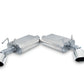 Gibson 10-15 Chevrolet Camaro LS 3.6L 2.25in Axle-Back Dual Exhaust - Aluminized