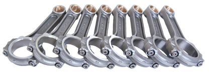 Eagle Chevrolet Big Block 4340 I-Beam Connecting Rod 6.135in w/ 7/16in ARP 8740 (Set of 8) - Graveyard Performance