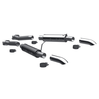 MagnaFlow SYS C/B 86-04 Mustang 2.5inch 4.6/5.0 w/ Turn Downs - Graveyard Performance