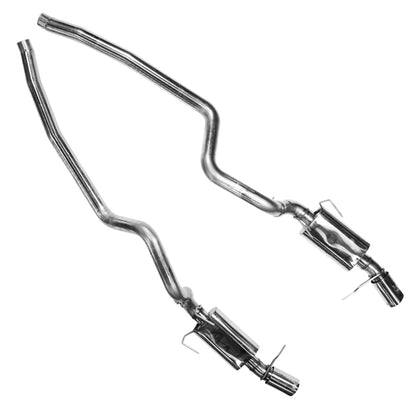 Kooks 05-09 Ford Mustang GT 4.6L 3V 07-09 Shelby GT-500 Full 3in Cat-back Exhaust - Graveyard Performance