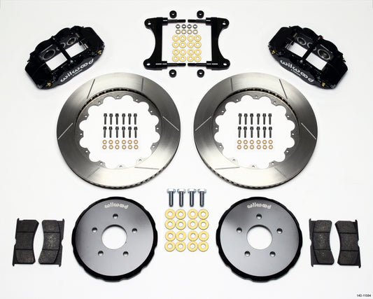 Wilwood Narrow Superlite 6R Front Hat Kit 14.00in Nissan 370Z/Fiti G37 - Graveyard Performance