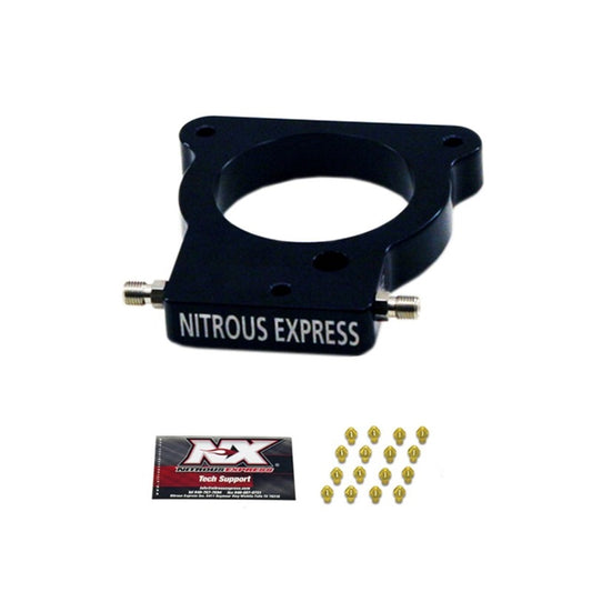 Nitrous Express EFI Nitrous Plate Conversion GM LS 78mm 3-Bolt - Graveyard Performance
