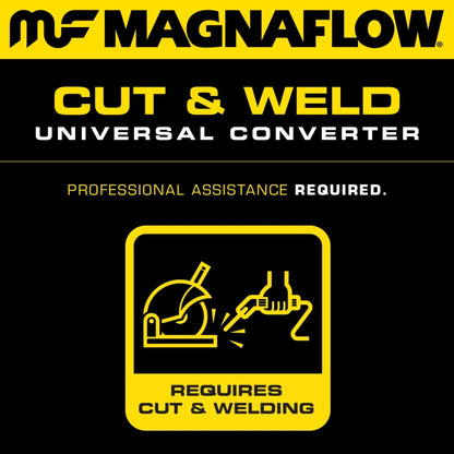 Magnaflow Conv Univ 2.00 1/O2 CA - Graveyard Performance