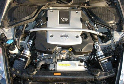 Injen 07-08 350Z 3.5L V6  Air Fusion and Air Horns Polished Short Ram Intake - Graveyard Performance