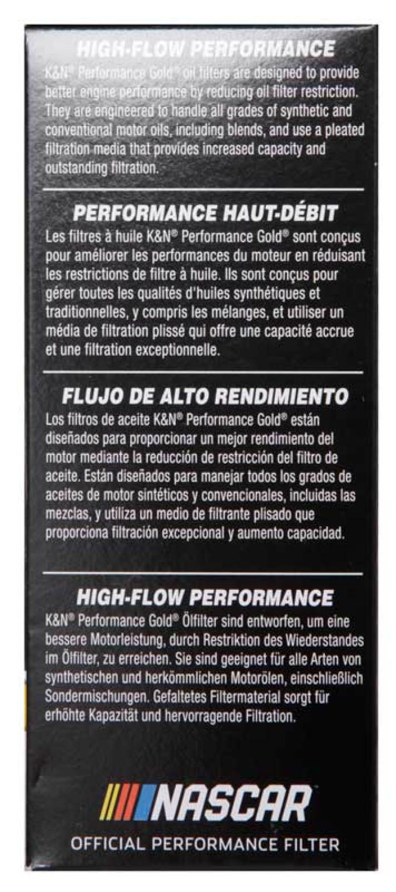 K&N Oil Filter OIL FILTER AUTOMOTIVE - Graveyard Performance