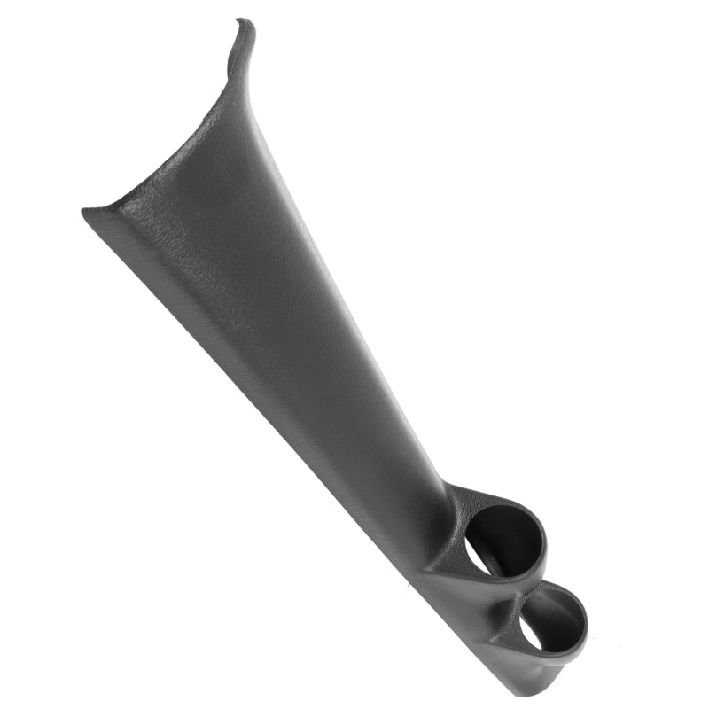 Autometer 96-00 Honda Civic 2dr HB 52mm Black Dual Pillar Pod - Graveyard Performance