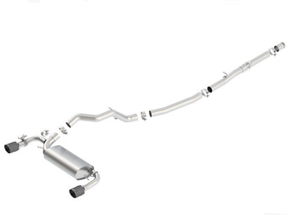 Borla 16-17 Focus RS Turbocharged 2.3L Single Split Exit ATAK Catback Exhaust - Graveyard Performance