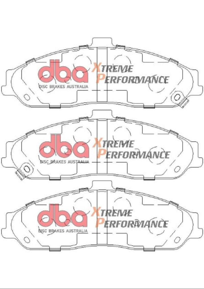 DBA 97-06 Corvette (Incl C5 Z06) XP650 Front Brake Pads - Graveyard Performance