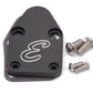 Edelbrock Fuel Pump Block-Off Plate SBC Billet Aluminum
