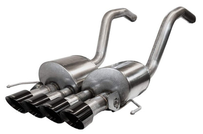 Corsa 2015-2019 Chevrolet Corvette C7 Z06 6.2L 2.75in Xtreme Axle-Back w/ Dual NPP & Quad Black Tips - Graveyard Performance