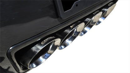 Corsa 17-19 Chevy Corvette Z06 (Grand Sport Only) 3in Axle Back Xtreme Exhaust Pol Quad 4.5in Tip - Graveyard Performance