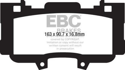 EBC brake Ultimax2 brake Pads - Graveyard Performance