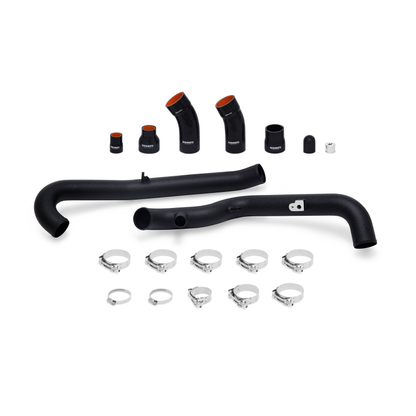 Mishimoto 2014+ Ford Fiesta ST Intercooler Pipe Kit - Wrinkle Black - Graveyard Performance