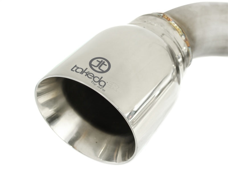 aFe Takeda 2.5inch SS Exhaust Cat-Back 09-13 Nissan 370Z V6 3.7L Polished Tips - Graveyard Performance