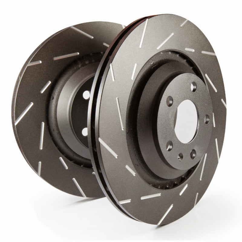EBC 93-98 Toyota Supra USR Slotted Front Rotors - Graveyard Performance