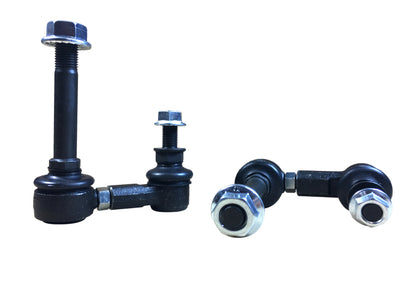 Whiteline 2008+ Nissan 370Z Z34 / 2008+ Infiniti G37 Front Swaybar Link Kit - Adj Ball End Links - Graveyard Performance