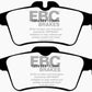 EBC 08-10 Chevrolet Cobalt 2.0 Turbo (SS) Yellowstuff Rear Brake Pads