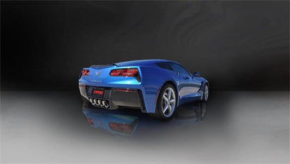 Corsa 2014-2019 Corvette C7 Coupe 6.2L V8 AT/MT 2.75in Valve-Back Dual Rear Exit Polished Sport Exht - Graveyard Performance