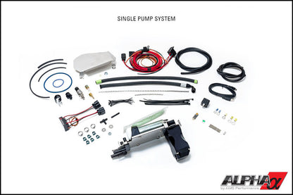AMS Performance 2009+ Nissan GT-R R35 Omega Fuel System - Single Pump - Graveyard Performance