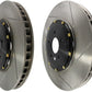 StopTech 09-11 Nissan GT-R Front Slotted Bare Iron 380x34mm AeroRotor Kit Pair