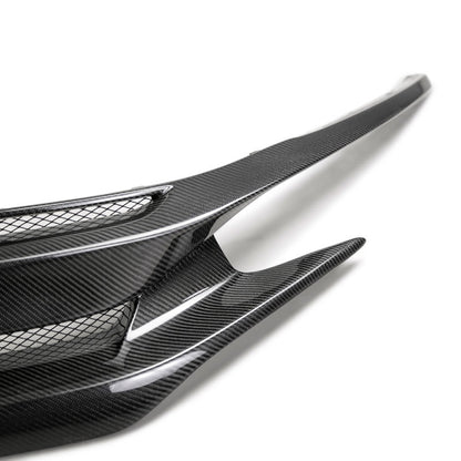 Seibon 16-18 Honda Civic OEM-Style Carbon Fiber Front Grill - Graveyard Performance