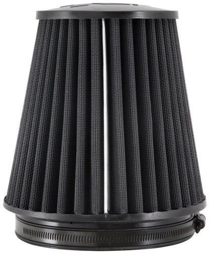 K&N Universal Rubber Filter Round Tapered 6in Flange ID x 7.5in Base OD x 5.25in Top OD x 8in Height - Graveyard Performance