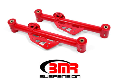 BMR 79-98 Fox Mustang Non-Adj. Lower Control Arms (Polyurethane) - Red - Graveyard Performance