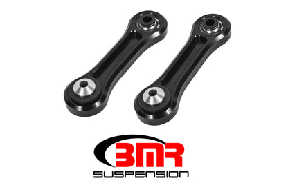 BMR 15-17 S550 Mustang Rear Lower Control Arms Vertical Link (Delrin/Bearing) - Black - Graveyard Performance